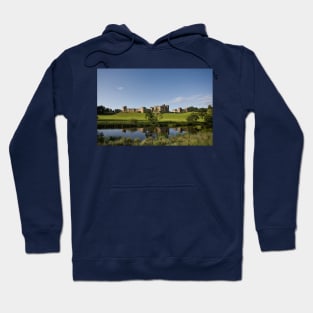 Alnwick Castle reflected in the River Aln Hoodie